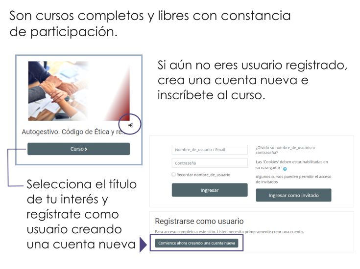 Cursos abiertos